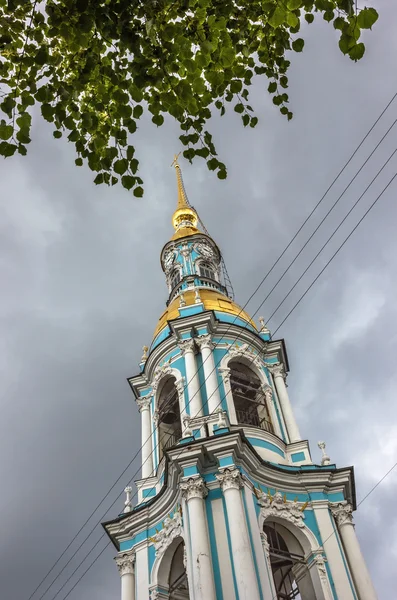 Nicholas Naval Cathedral belfry — Stock Photo, Image