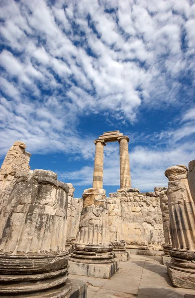 Стовпці храму Аполлона — стокове фото