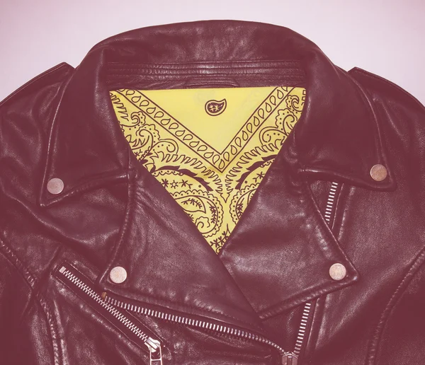 Biker jacket vintage 2 — Stock Photo, Image