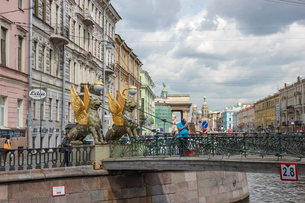 Bank Bridge view — Stock Photo, Image