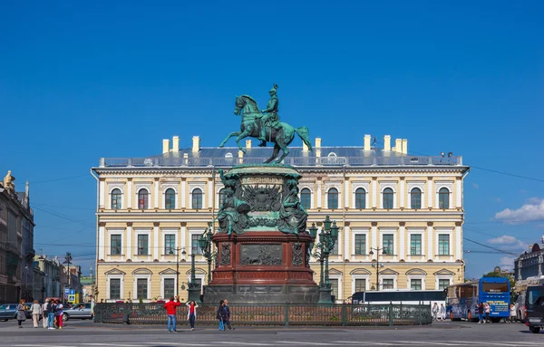 Pomnik cesarza Mikołaja i — Zdjęcie stockowe