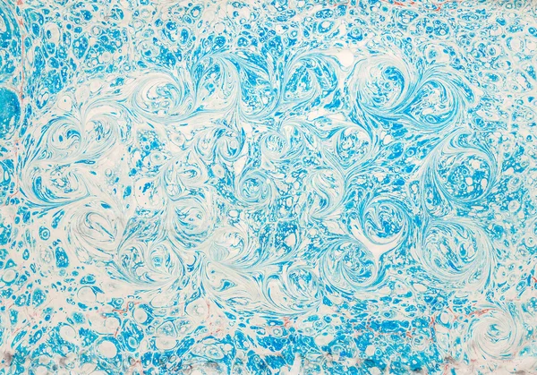 冷ややかなパターンとしてしゅうちょう青い波 — ストック写真