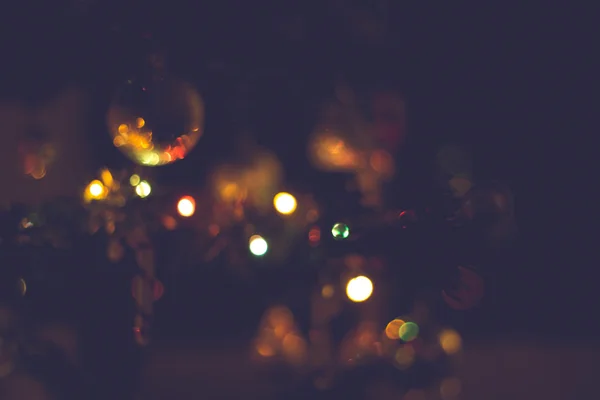 Fundo de Natal em tom fosco desfocado — Fotografia de Stock