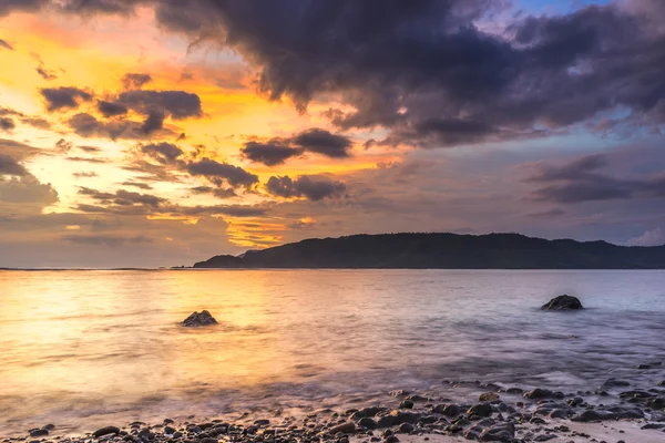 Háttér sunrise Beach — Stock Fotó