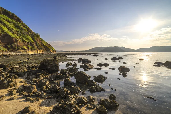 Formation Rocheuse Batu Payung Umbrella Rock Lombok Indonésie — Photo