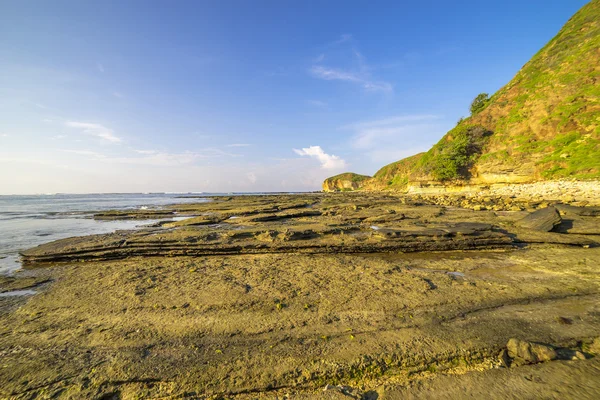Rock beach at Lombok, Indonesia — Stock Photo, Image