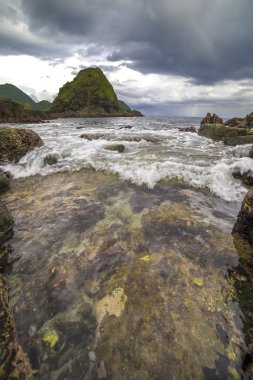 Dalga Lombok, Endonezya, plaj