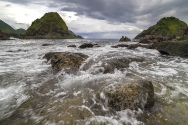 Dalga Lombok, Endonezya, plaj