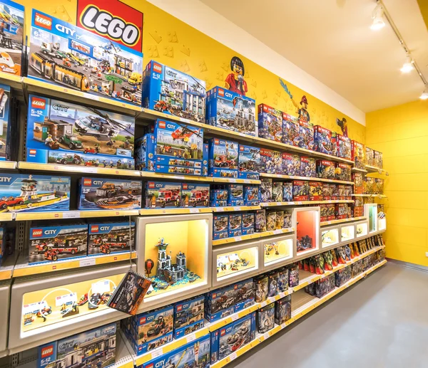 Kuala Lumpur Malásia Maio 2016 Loja Lego Centro Comercial Setia — Fotografia de Stock