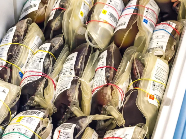Campanha de doação de sangue — Fotografia de Stock