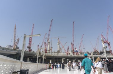 Müslümanlar tavaf üst Bridge (Ercan)