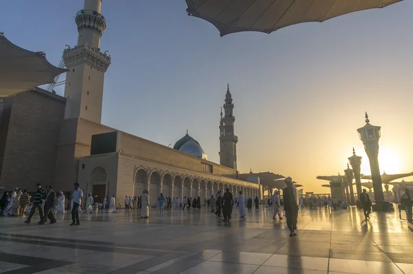 Moschea di Nabawi — Foto Stock