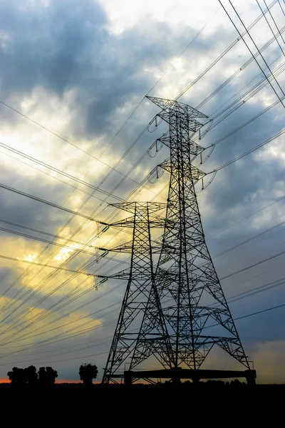 Electricity pylon — Stock Photo, Image