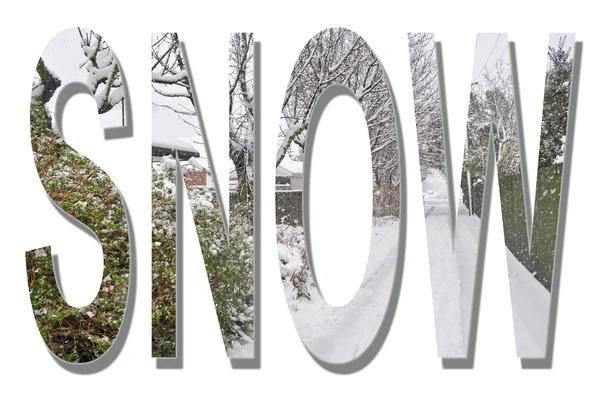 雪的季节 — 图库照片