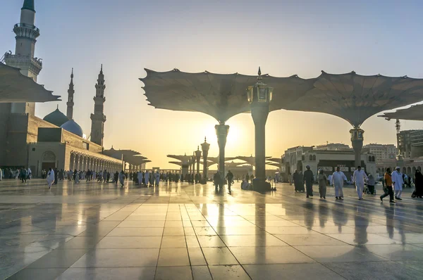 Moschea di Nabawi — Foto Stock