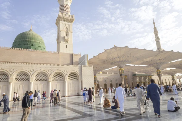 Moschea di Nabawi — Foto Stock