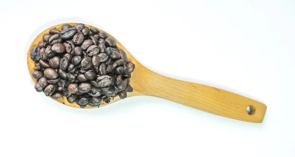 Ladle coffee — Stock Photo, Image