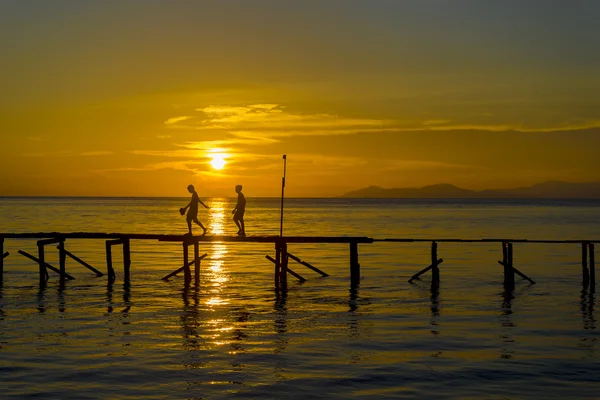 Zonsondergang — Stockfoto