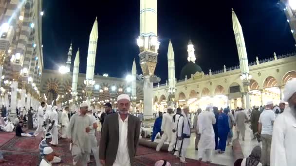 Nabawi moskén — Stockvideo