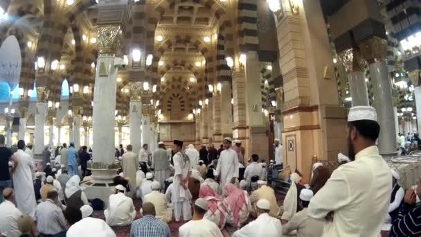 Nabawi moskén — Stockvideo