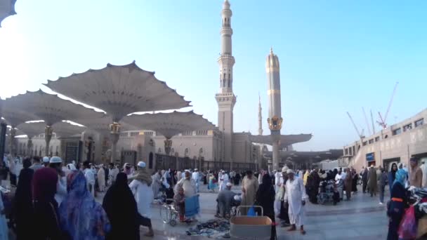 Nabawi-Moschee — Stockvideo