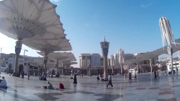 Nabawi moskén — Stockvideo