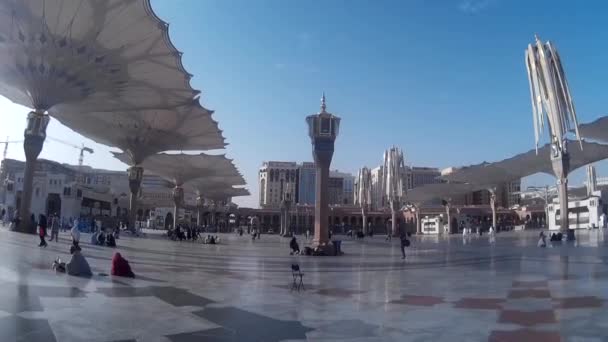 Nabawi moskén — Stockvideo