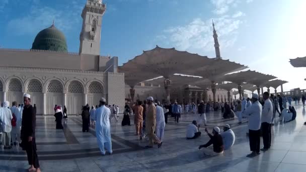 Mesquita nabawi — Vídeo de Stock