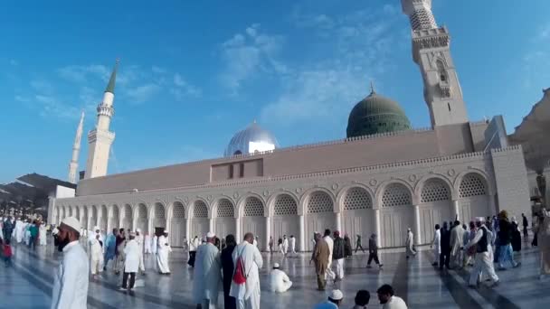 Mesquita nabawi — Vídeo de Stock