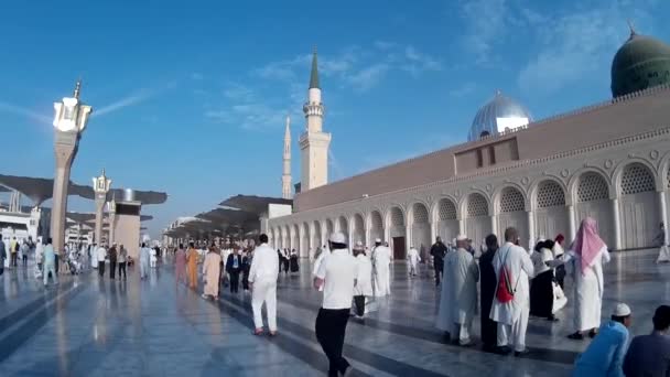 Nabawi moskén — Stockvideo