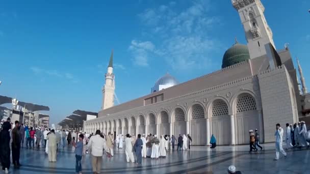 Mesquita nabawi — Vídeo de Stock