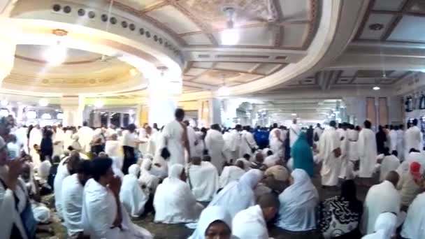 Saei em Masjil Haram — Vídeo de Stock