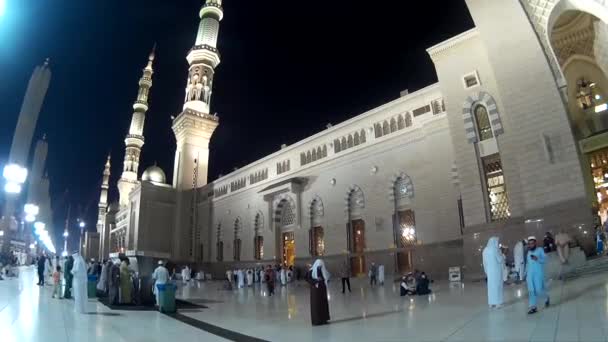 Nabawi-Moschee — Stockvideo