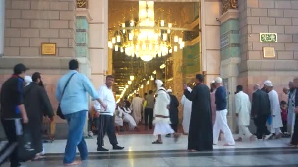 Mesquita nabawi — Vídeo de Stock