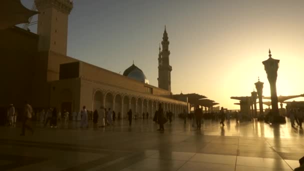 Nabawi-Moschee — Stockvideo