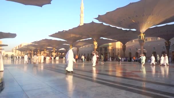 Nabawi moskén — Stockvideo