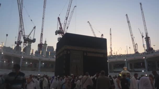 Kaaba en MasjidilHaram — Vídeo de stock