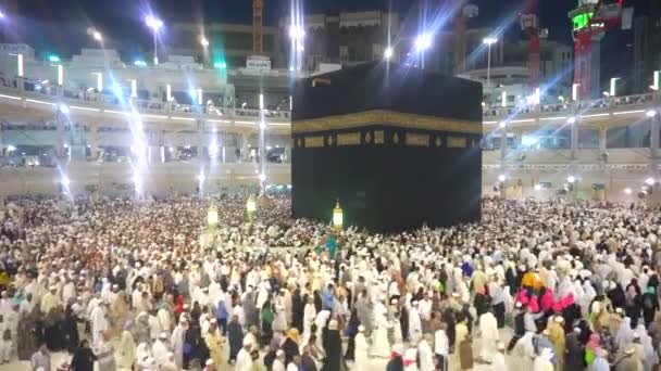 Kaaba in Masjidilharam — Stockvideo
