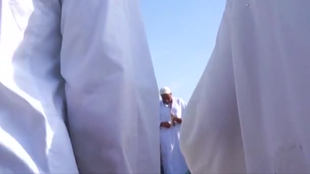 Jabal hügel bei arafah, saudi arabien — Stockvideo