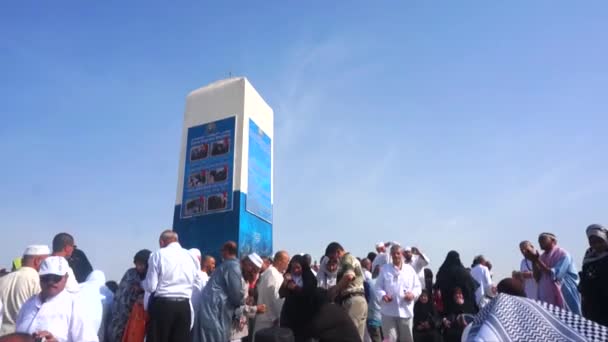 Jabal hügel bei arafah, saudi arabien — Stockvideo