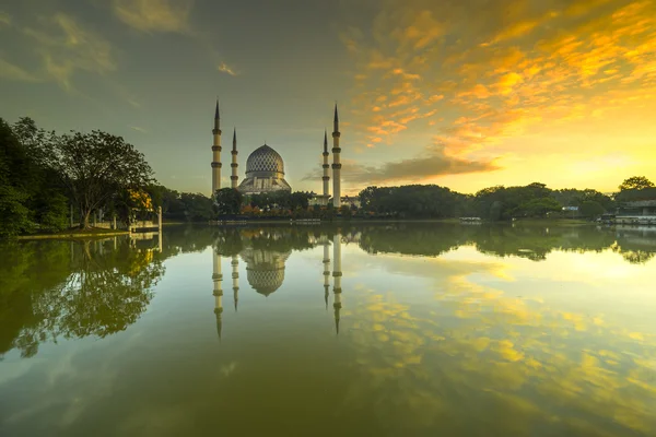 Selangor Malaysia January 2016 Den Vakre Sultanen Salahuddin Abdul Aziz – stockfoto