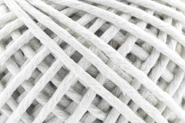 White rope close up — Stock Photo, Image