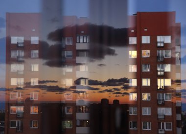 gün batımı yansıma