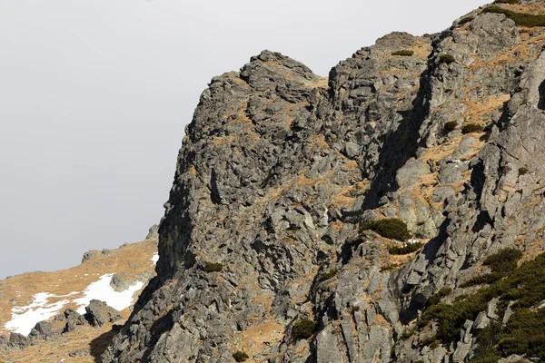 Contrast mountain ridges in Tatras — Stock Photo, Image