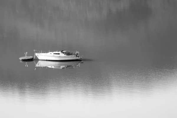 Barco Água Lago — Fotografia de Stock