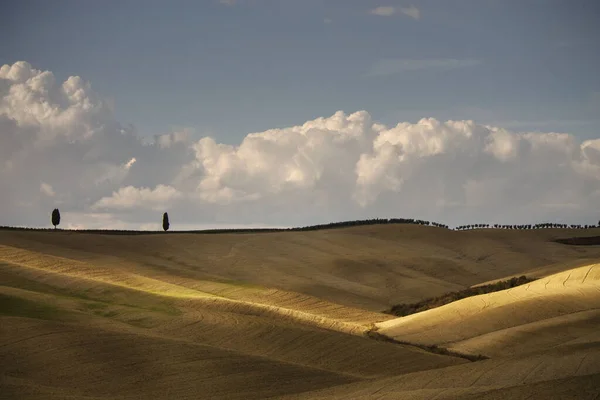 Paesaggio Rurale Della Toscana Autunno — Foto Stock