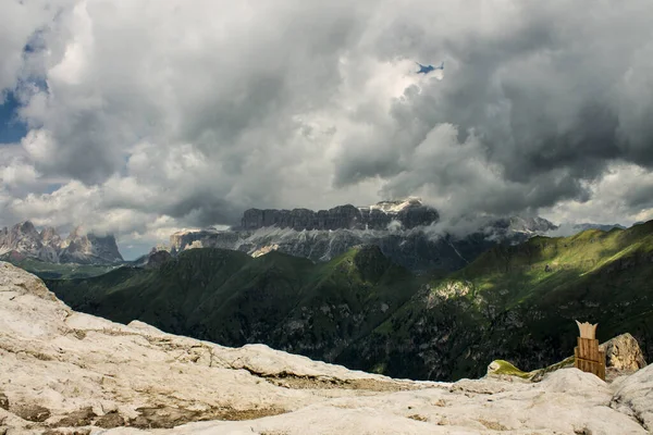 Vacker Utsikt Över Italienska Alperna — Stockfoto