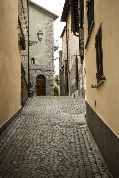 Mooie Middeleeuwse Straatjes Van Orvieto — Stockfoto