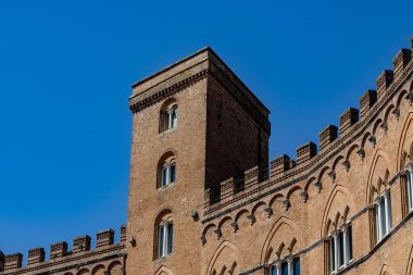 piazza del Campo Siena görünümü 