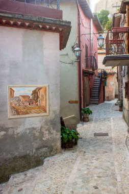 Cervara di Roma köyünün manzarası